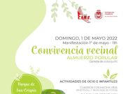 Convivencia vecinal organizada por la FAVE con motivo del 1 de Mayo – Parque de San Crispín