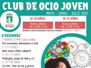 Petrer organiza un club de ocio para jóvenes de 12 a 17 años con multitud de actividades Club de ocio para jóvenes - Petrer