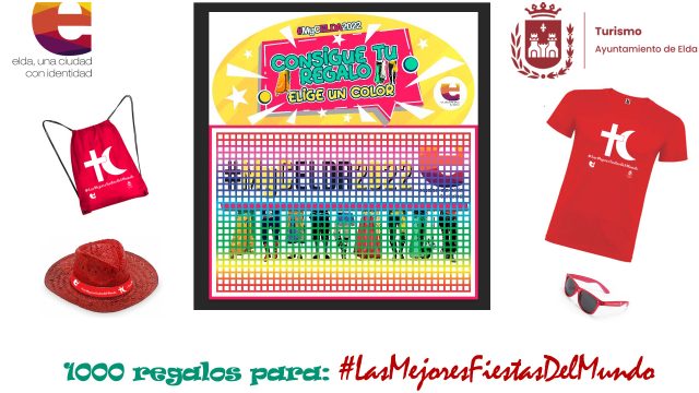 ‘Panel MyC Elda 2022’ que repartirá entre los participantes un millar de obsequios promocionales de las fiestas ‘Panel MyC Elda 2022’ que repartirá entre los participantes un millar de obsequios promocionales de las fiestas