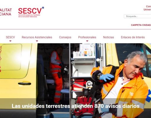 El Servicio de Emergencias Sanitarias de la Comunitat Valenciana estrena web con consejos de utilidad para la ciudadanía El Servicio de Emergencias Sanitarias de la Comunitat Valenciana estrena web