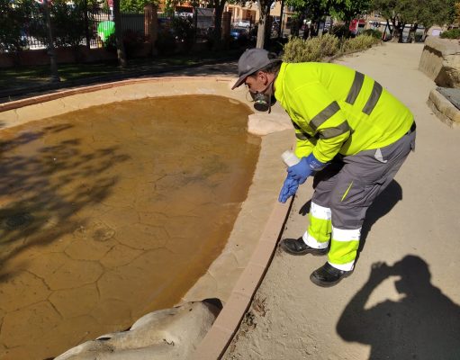 La Mancomunidad renueva el servicio de control de plagas en Elda, Petrer, Monóvar y Sax para los dos próximos años Control de plagas en parques