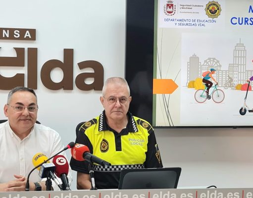 Más de 5.700 personas han recibido formación en Educación Vial en el curso 2021-22 dentro de los programas de la Policía Local de Elda Presentación de la Memoria de Educación Vial en Elda