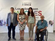 Elda celebra la Semana del Grupo ONCE con una exposición, un circuito de movilidad y una muestra pictórica de María Virtudes Esteve Expo ONCE Elda 2022