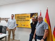 El Ayuntamiento de Elda sustituirá más de 2.000 luminarias a través a una subvención de 2,1 millones de euros de Fondos Europeos