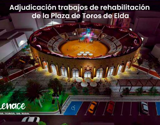 El Ayuntamiento de Elda ha aprobado la adjudicación de la redacción del proyecto y ejecución de las obras de rehabilitación de la Plaza de Toros y su entorno. Rehabilitación de la Plaza de Toros de Elda