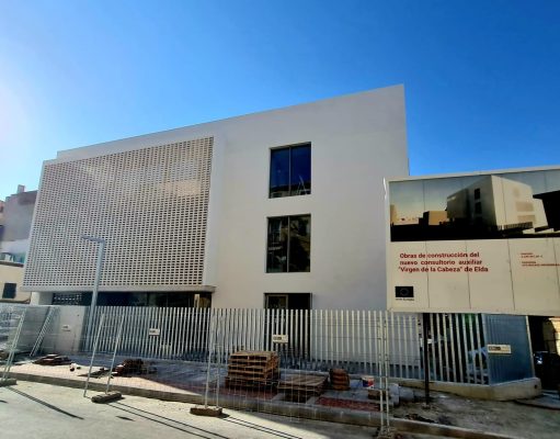 Las obras de construcción del nuevo Consultorio Médico de Virgen de la Cabeza de Elda entran en su recta final Consultorio Médico de Virgen de la Cabeza