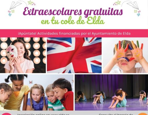 Dos de cada tres alumnos y alumnas eldenses de Infantil y Primaria han disfrutado en el curso 2021-22 de las extraescolares gratuitas puestas en marcha por el Ayuntamiento de Elda