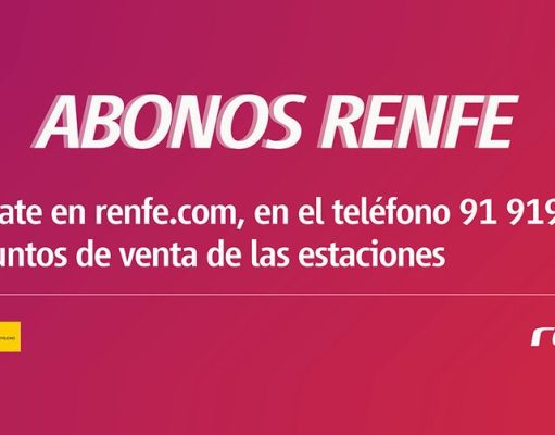 Los usuarios de Renfe pueden adquirir desde hoy los abonos gratuitos de Cercanías y Media Distancia ABONOS RENFE 2022