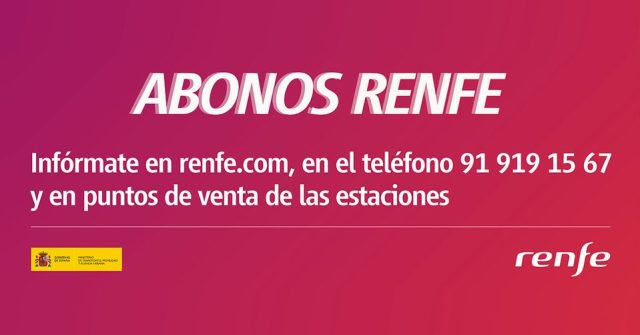 ABONOS RENFE 2022