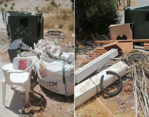 La Policía Local de Petrer intensifica los controles para vigilar el abandono de enseres y el control de mascotas en vía pública Abandono de enseres Petrer