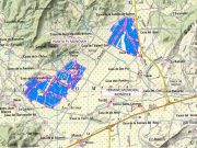 Atitlan Helios modifica el proyecto de la planta solar ‘FV Monòver’ emplazándola totalmente en su término municipal y ampliando el soterramiento de la línea de evacuación Plano de la planta solar fotovoltaica Monóvar