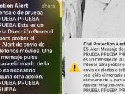 ¡¡¡ Alerta !!! (EN PRUEBAS) el jueves 27 sonará en tu móvil una alerta nacional de catástrofe inminente en la Comunidad Valenciana Simulacro de Alerta General