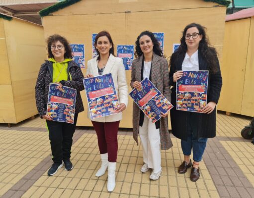 El Mercado Navideño de Elda vuelve a la Plaza de la Hispanidad con veinte puestos de establecimientos comerciales de la ciudad El Mercado Navideño de Elda vuelve a la Plaza de la Hispanidad
