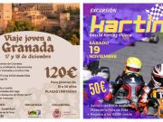 La Concejalía de Juventud organiza una excursión a un circuito de karts y un viaje de fin de semana a Granada como actividades dirigidas a la juventud de Elda Actividades Juventud Elda