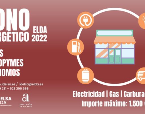 Más de 600 pymes y autónomos eldenses se han beneficiado de las ayudas de hasta 1.500 euros incluidas en el Bono Energético Elda 2022 Bono Energético Elda 2022