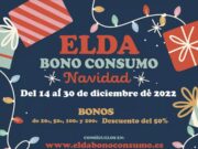 Elda pone en marcha el Bono Consumo Navidad con 266.868 euros para incentivar las compras navideñas en el comercio local BONO CONSUMO NAVIDAD ELDA 2022