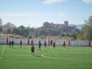 El Ayuntamiento de Elda abre el campo de fútbol número 2 de La Sismat tras una remodelación que ha permitido sustituir el césped artificial, mejorar la accesibilidad y renovar las gradas El Ayuntamiento de Elda abre el campo de fútbol número 2 de La Sismat