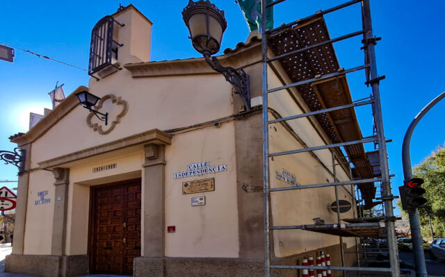 Obras de rehabilitación de la ermita de San Antón