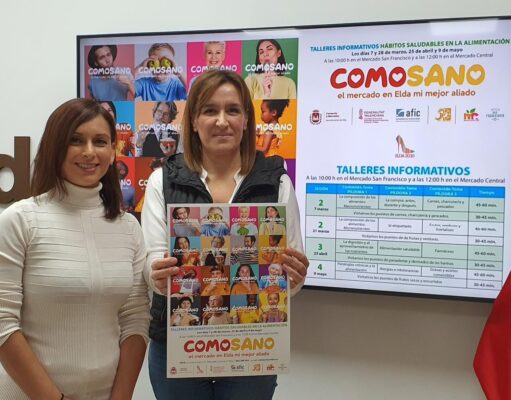 El Ayuntamiento de Elda, los comerciantes de los Mercados Municipales y el IES La Melva promoverán el consumo de productos saludables y de proximidad