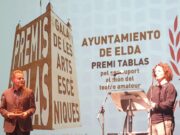 El Ayuntamiento de Elda recibe en Torrent el Premio Tablas 2022 de la Comunidad Valenciana por su apoyo al teatro amateur