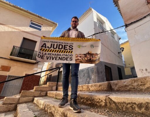 Petrer abre una nueva convocatoria de ayudas para adquisición y rehabilitación de viviendas en el casco antiguo con una consignación de 200.000 euros