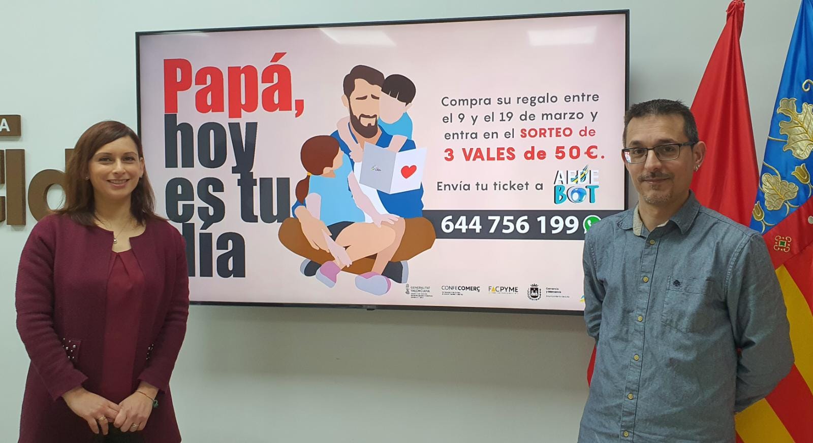 Campaña para impulsar el comercio local con motivo del Día del Padre