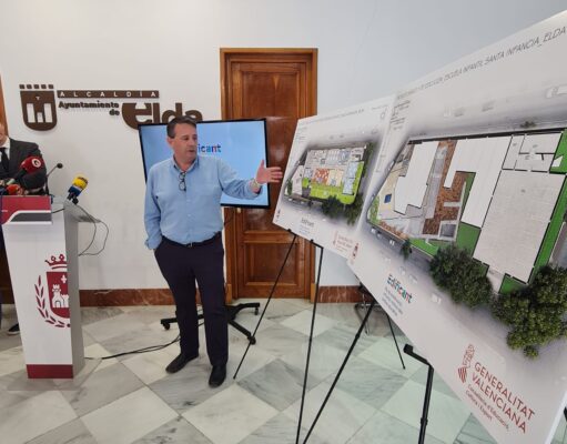 El proyecto de la nueva Escuela Infantil Santa Infancia permitirá compaginar la actividad docente con la labor divulgativa y de preservación del patrimonio histórico de Elda Proyecto de la nueva Escuela Infantil Santa Infancia de Elda