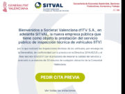 La Sociedad Valenciana de ITV pone en marcha una nueva web de cita previa para la inspección técnica de vehículos La Sociedad Valenciana de ITV pone en marcha una nueva web de cita previa