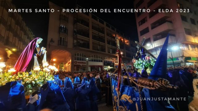 El Encuentro de la Mujer Verónica y Jesús Nazareno