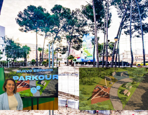 Comienza en Petrer la construcción de la nueva zona de Parkour proyectada en la calle Norte