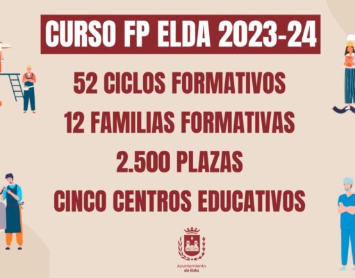 Elda se consolida como capital comarcal de la FP y amplía su oferta hasta los 52 ciclos formativos para el curso 2023-24