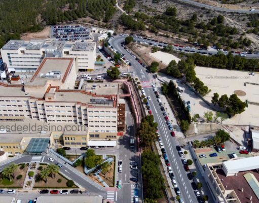 Apertura del nuevo aparcamiento de uso público del Hospital General Universitario de Elda NUEVO APARCAMIENTO DE USO PÚBLICO DEL HOSPITAL GENERAL UNIVERSITARIO DE ELDA