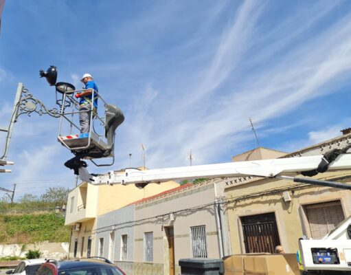 Comienzan los trabajos de renovación de 6.000 luminarias del alumbrado público a través de una actuación cofinanciada con fondos europeos