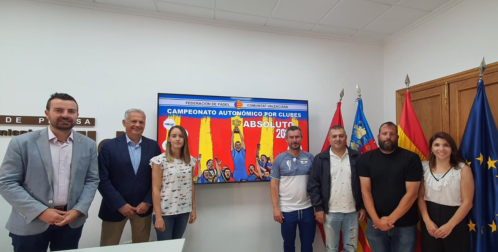 Presentación del Campeonato Autonómico de Pádel por equipos