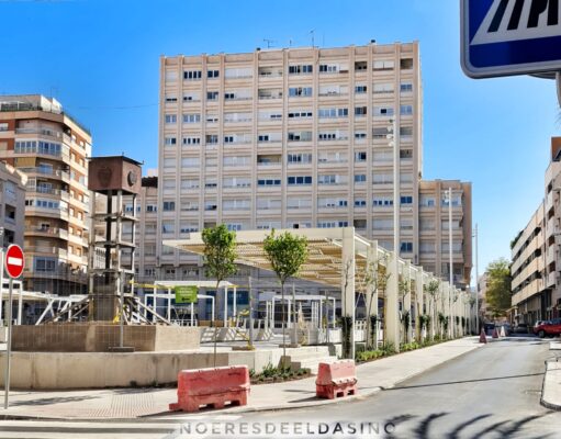 Elda dedicará un monumento a la infancia y a Natalia Ríos en la renovada Plaza del Zapatero Plaza Zapatero Elda - 05-2023