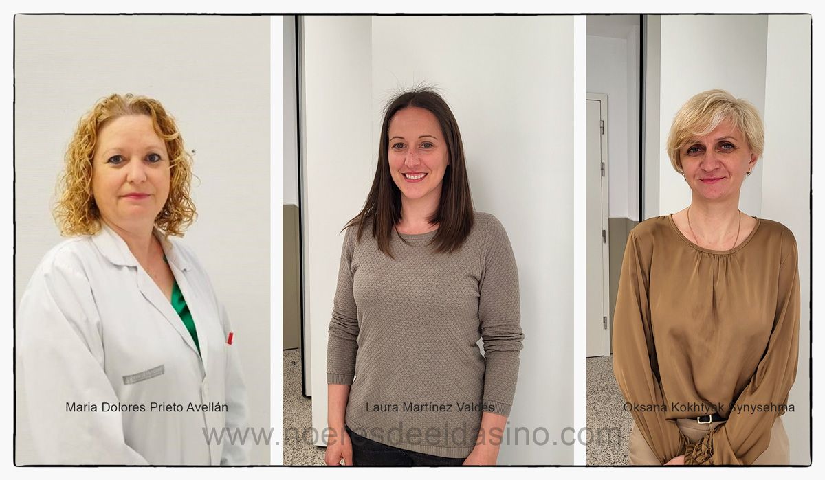 El equipo responsable del consultorio de Avda. de Sax de Elda