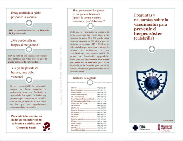 Vacunación herpes zóster