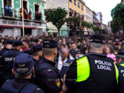 Durante los Moros y Cristianos de Elda desciende el número de incidencias atendidas por la Policía Local y Nacional de Elda Policía Local y Nacional de Elda