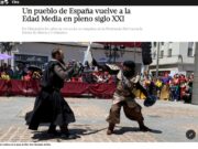 El diario argentino Clarín se hace eco en sus páginas de la celebración de las Fiestas de Moros y Cristianos de Elda