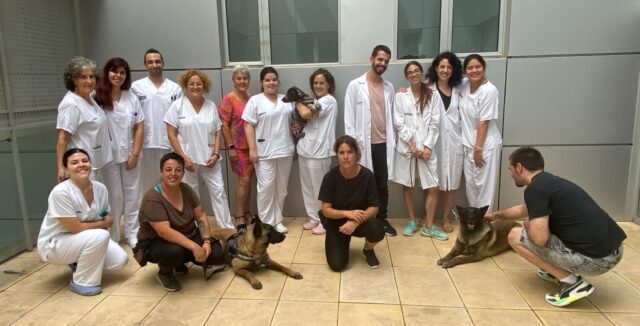 Caninoterapia para los pacientes de Salud Mental del Hospital General de Elda