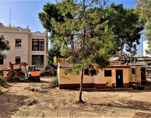 Se retoman los trabajos de remodelación del Jardín de la Música de Elda Jardín de la Música Elda 2023