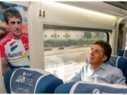 Renfe homenajea con una exposición fotográfica a los ciclistas españoles que hicieron podio en el Tour de Francia