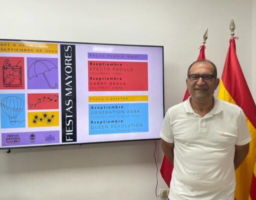 Los conciertos de Fiestas Mayores de Elda vuelven al anexo del Pepico Amat con la música de Efecto Pasillo y Varry Brava