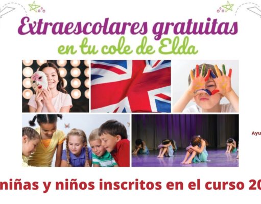 Tres de cada cuatro alumnos eldenses de Infantil y Primaria han disfrutado en el curso 2022-23 de las extraescolares gratuitas puestas en marcha por el Ayuntamiento de Elda