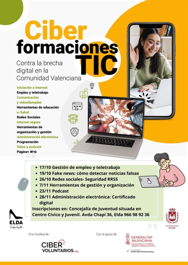 CARTEL TALLERES CIBERSEGURIDAD