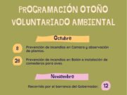 La Concejalía de Medio Ambiente de Elda da a conocer el calendario del voluntariado ambiental para el último trimestre de 2023