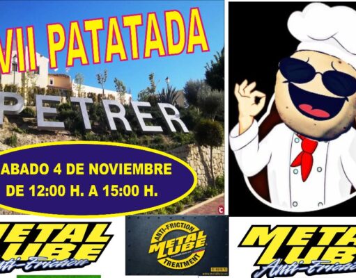 VII PATATADA VILLA DE PETRER 2023 – Sábado 4.11.2023