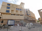 La Policía Local de Elda refuerza la vigilancia en el entorno de la Residencia Geriátrica El Catí para evitar el robo de material de construcción Residencia Geriátrica El Catí - Archivo