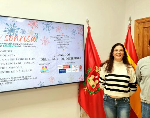 La campaña ‘Por su sonrisa’ repartirá felicitaciones navideñas a ingresados en centros de mayores y dependientes de Elda por 4º año. Campaña 'Por su sonrisa' repartirá felicitaciones navideñas a ingresados en centros de mayores y dependientes de Elda por 4º año.