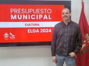 El concejal de Cultura, Museos y Patrimonio Histórico del Ayuntamiento de Elda, Iñaki Pérez